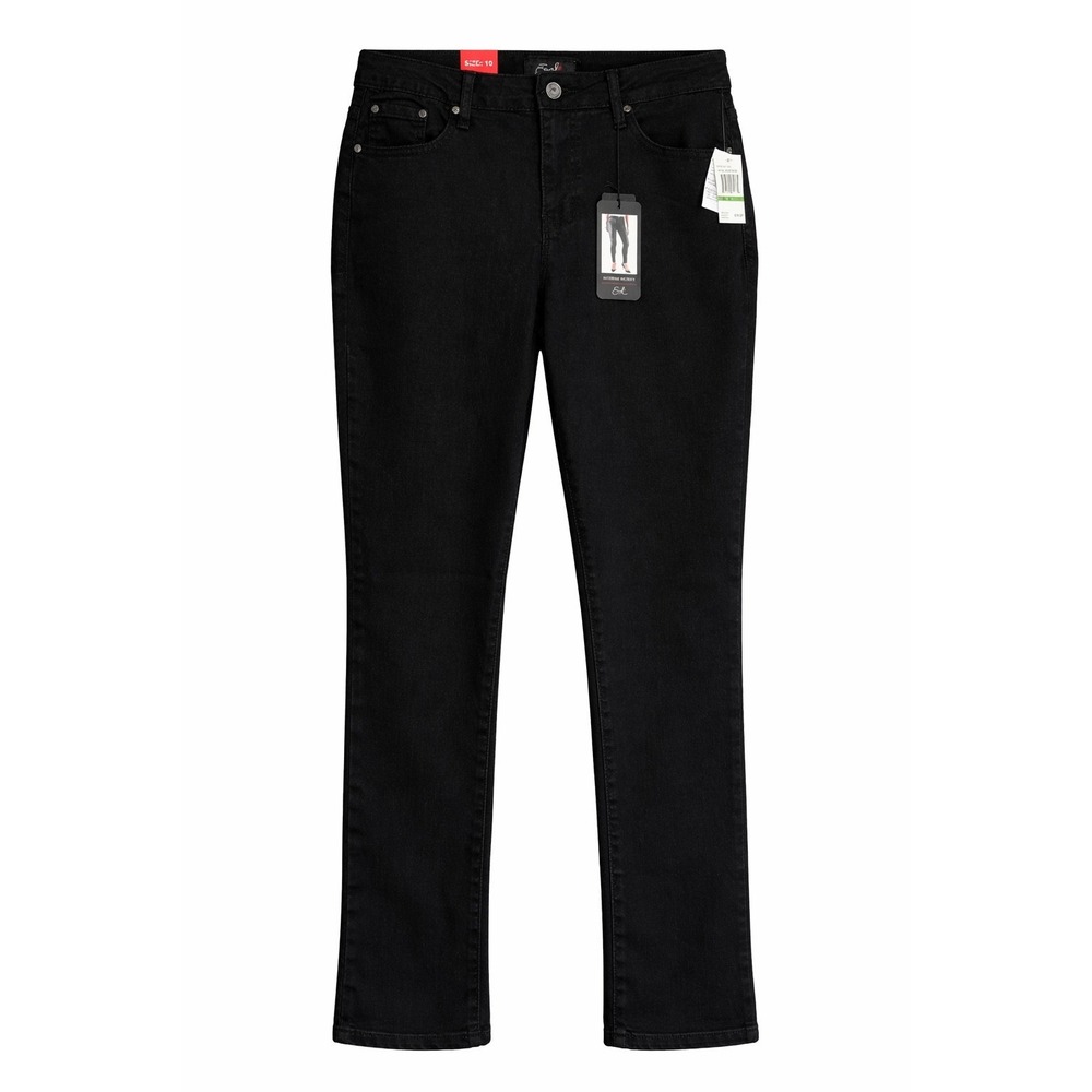 Earl Modern Skinny Jeans 10 NWT Black Stretch Denim MSRP $54